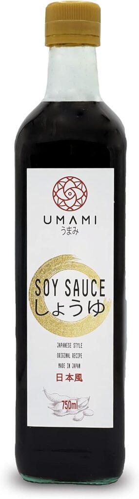 Umami Salsa de soja hecha en Japón a partir de fermentación de estilo artesanal 750ml