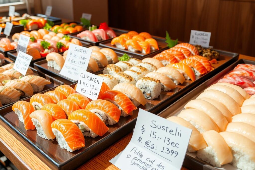 Comparativa de precios sushi en Pozuelo