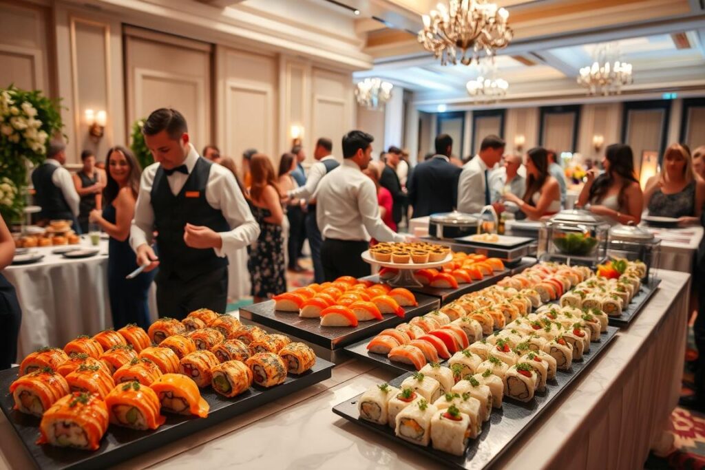 Experiencia en catering de eventos