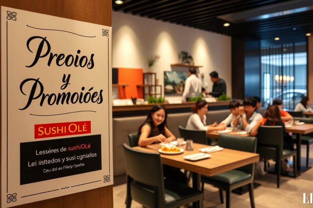 Precios y promociones en SushiOlé