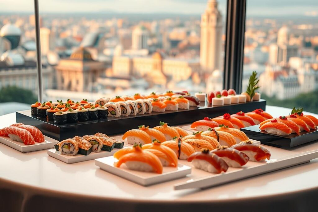 servicio exclusivo catering sushi eventos