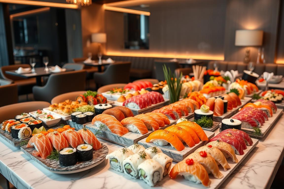 Buffet De Sushi Para Celebraciones en Madrid