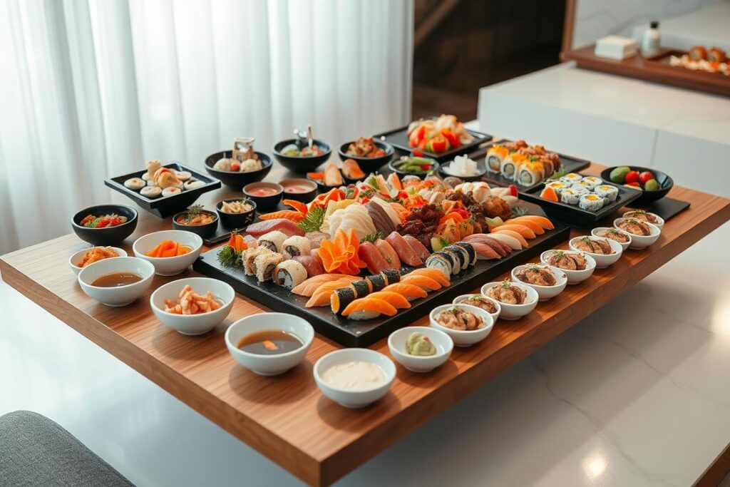 Menú especial para eventos