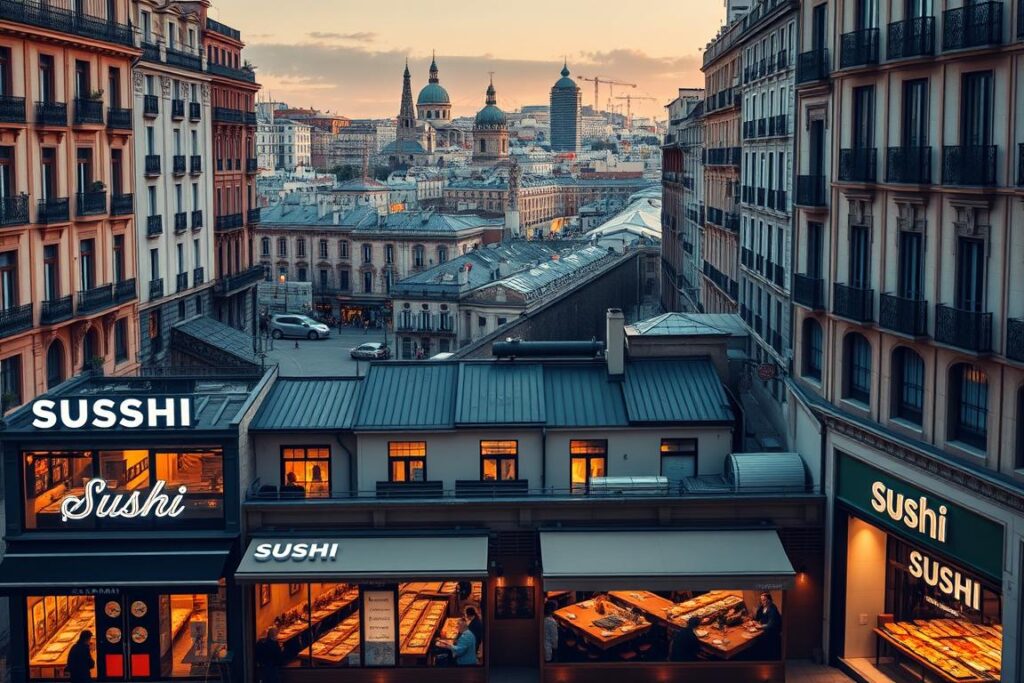comparativa restaurantes sushi Madrid
