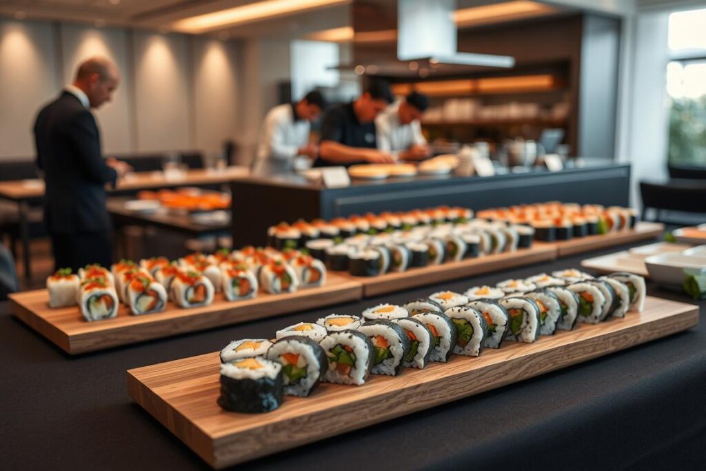 servicio personalizado sushi eventos