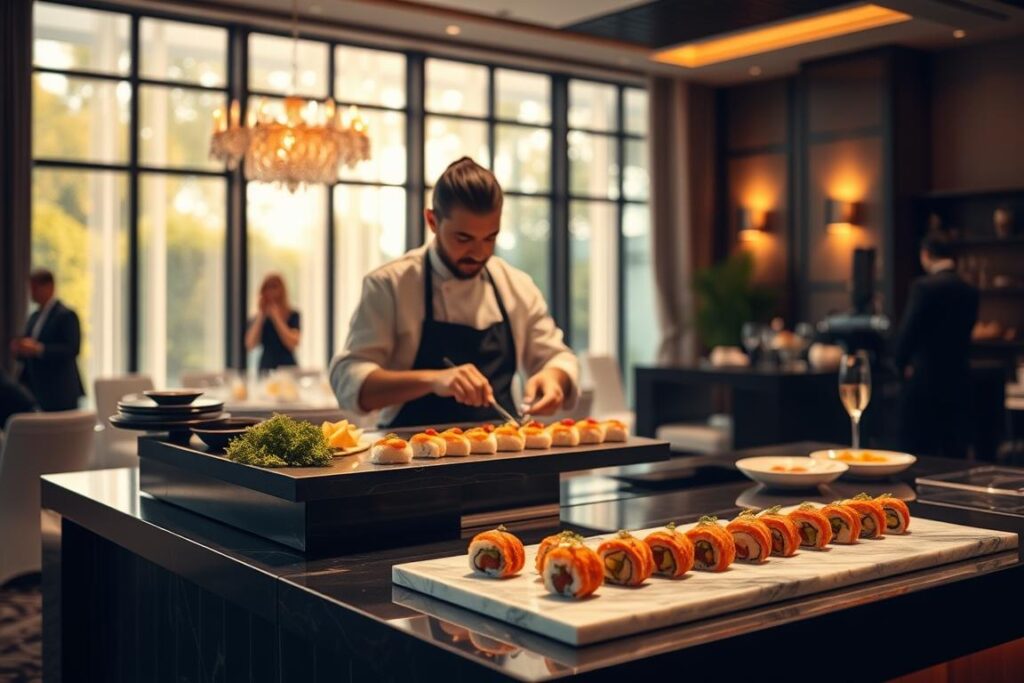 showcooking en directo eventos